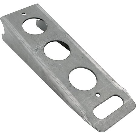 ALLSTAR 10 in. Steel Steering Column Bracket; Natural ALL52126